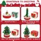 Advent Calendar 2024 Christmas Tree Building Blocks Kit with LED Light & Music Box, 24 Days Christmas Countdown Calendar Building Block for Kids Adult, Desk Decor for Teens Boys Girls
